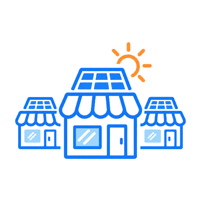 Solar Retail Chain Partner Solar retail chain partner with multiple local sales locations