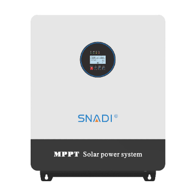 Unidad de inversor solar híbrido de baja frecuencia SNADI NKM | Controlador MPPT con pantalla