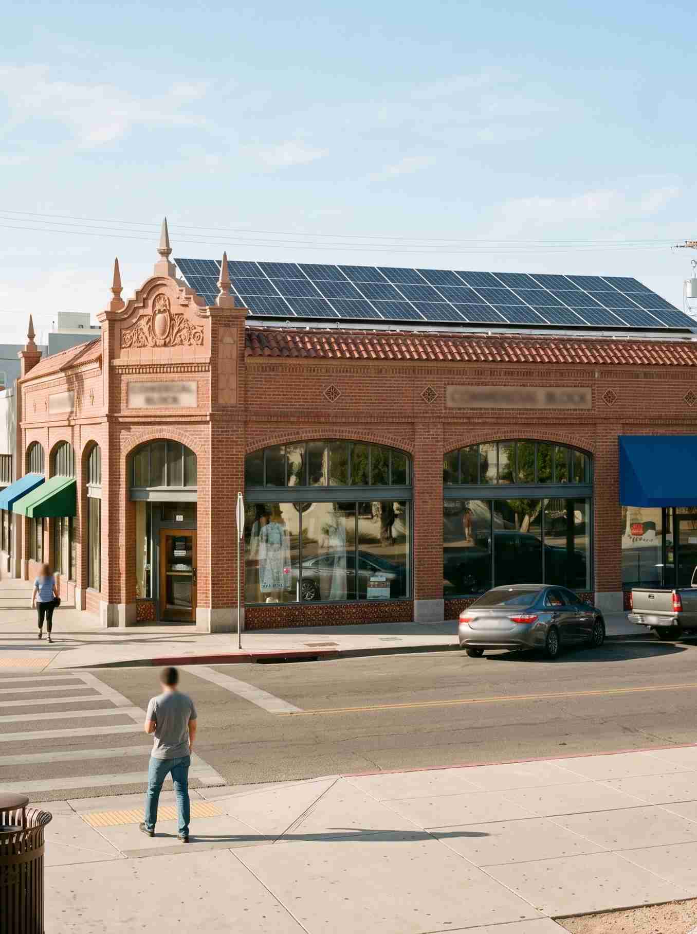 Soluciones solares comerciales SNADI | Energías renovables para edificios comerciales