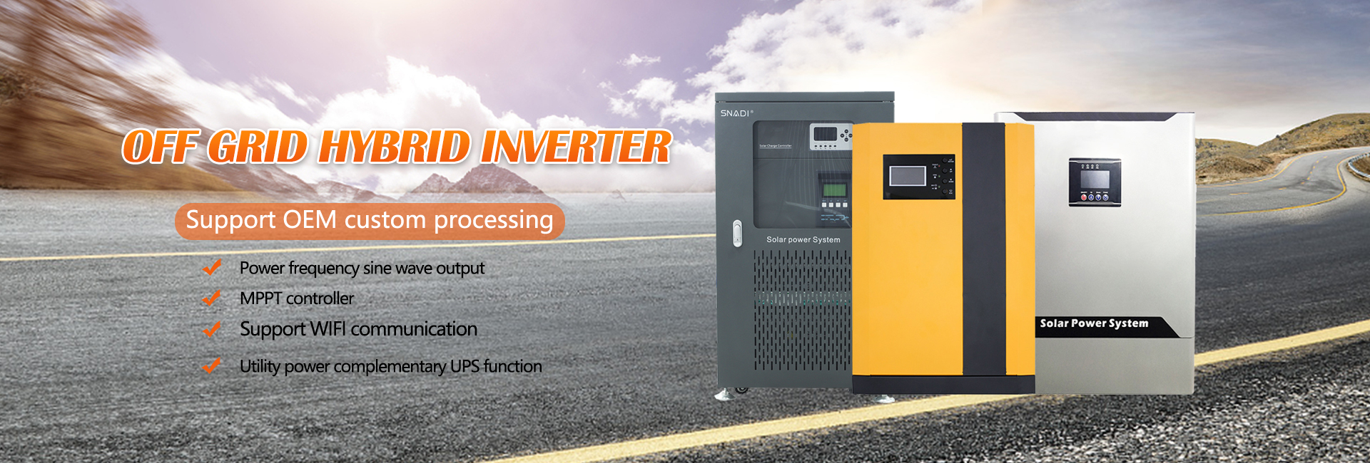 Solar Inverter with Wifi
