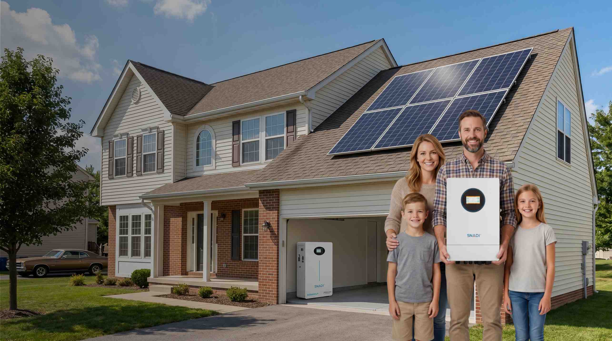 SNADI Soluciones residenciales de almacenamiento de baterías solares y domésticas 