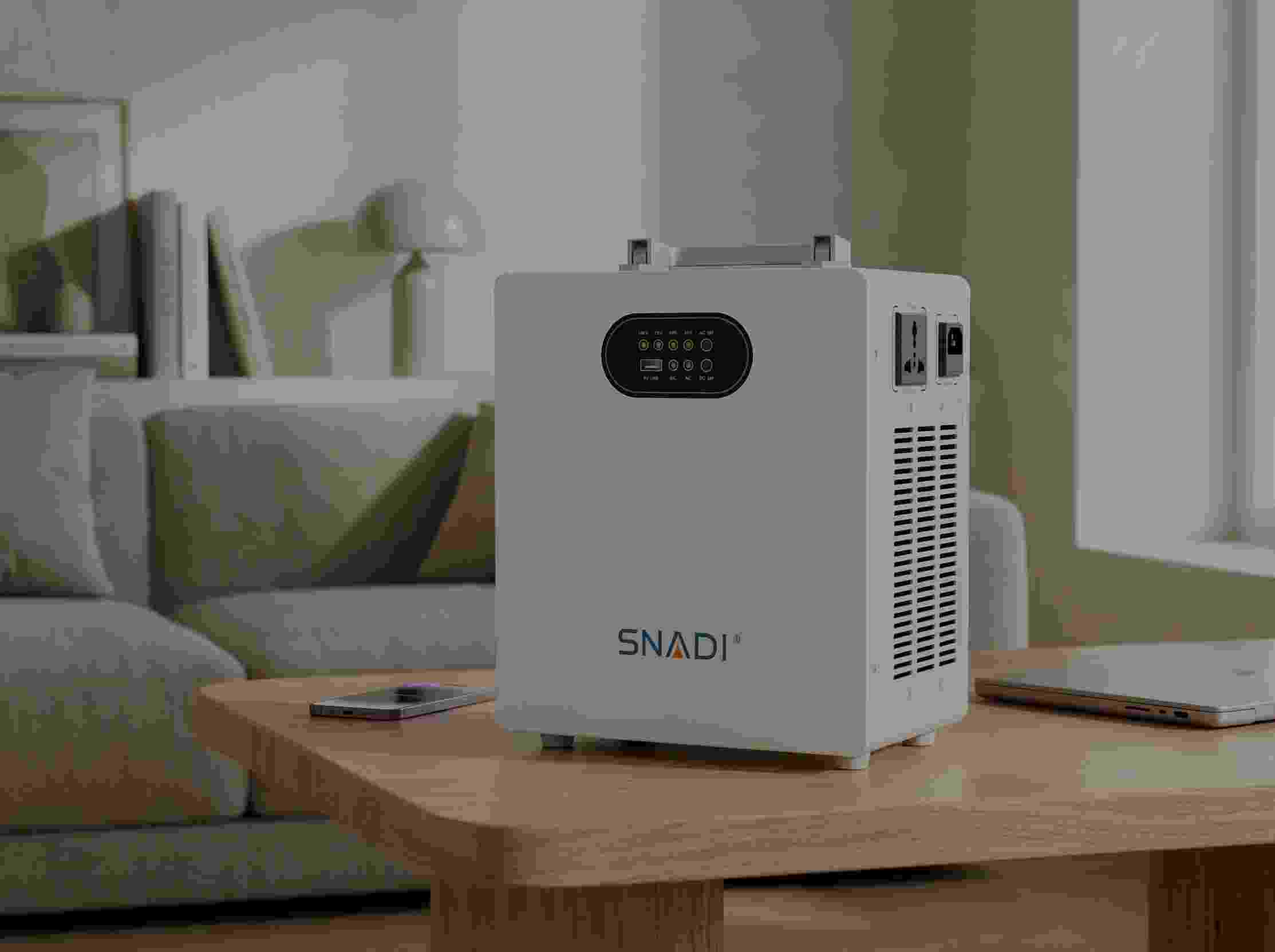 Soluciones portátiles de energía solar residencial | SNADI Solar