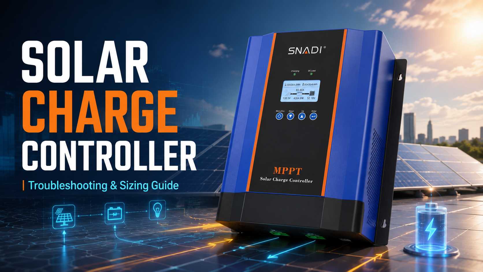 Why Is My Solar Charge Controller Not Charging? How To Choose The Right Size