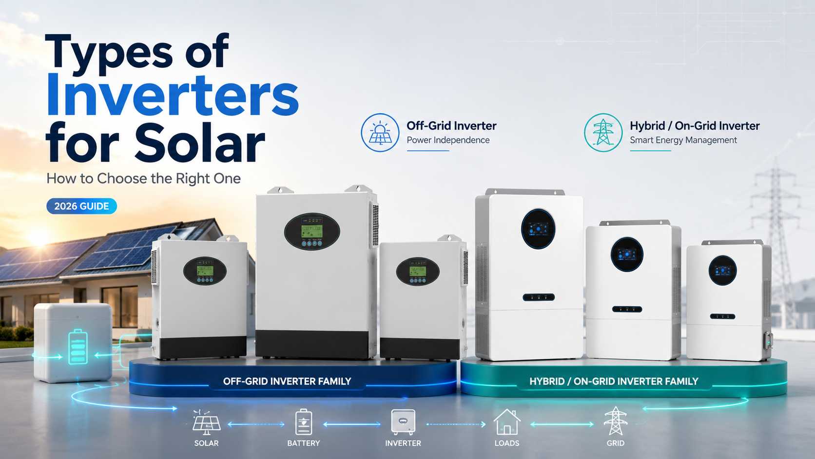 Which Solar Inverter Should You Choose for Your Home Or Project?