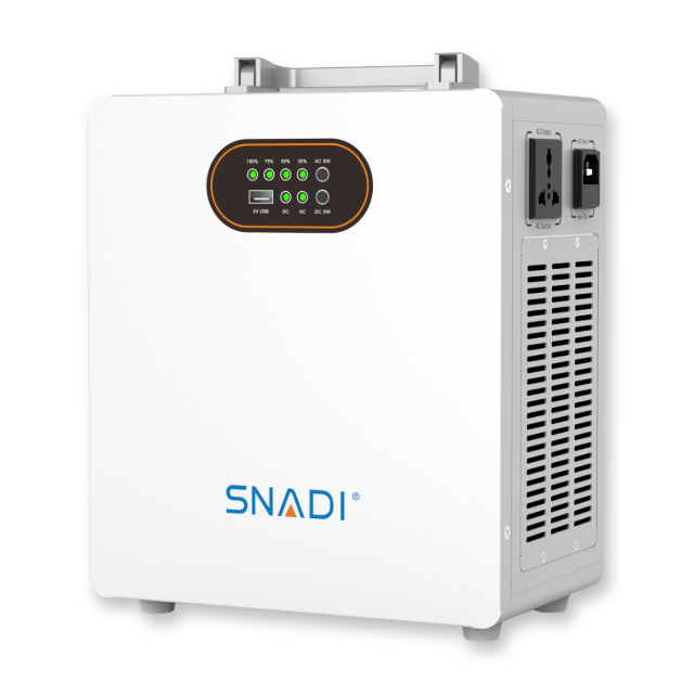 Портативная электростанция SNAT MS 300 Вт с выходом переменного тока чистой синусоидальной формы для наружного и резервного питания.