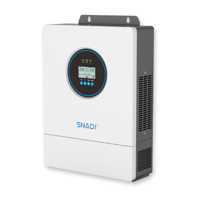 SNAT AS-IP54 3,6 кВт солнечный инвертор с автономным питанием, вид под прямым углом для бытовых солнечных и аккумуляторных систем хранения